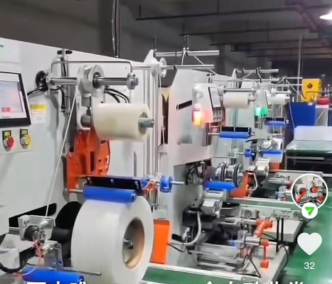Hochwertiges PP-STAP WINDER Doppelservomotor mit Servomotorverkabelung und Spannungsbereich 80-500kg