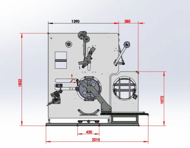 PLC-Touchscreen-Betrieb Automatische Bindemaschine, PP-Verpackungsteppich-Servowickelmaschine, Liniengeschwindigkeit: 200-350 m/min