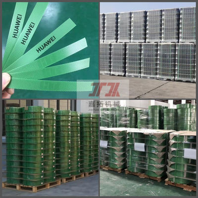 0.6mm bis 1.2mm PET-Gürtelmachmaschine Automatische Wicklung Hochgeschwindigkeits-PLC-Steuerung