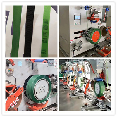 Automatische Wickelmaschine mit Servomotor, Wickelmaschine mit PET-Verpackungsteppich, ordentlich gewindet, geeignet für 9-32 mm