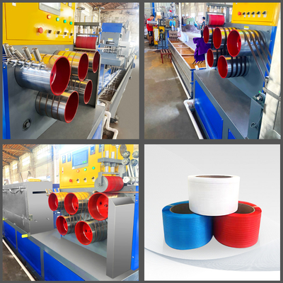 PP-Gurtmaschine PP-Gurtproduktionslinie PP-Gurtgeräte für manuelle/automatische Verpackungsmaschinen