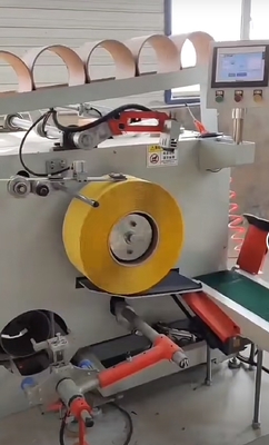 Automatische PP-Wicklungsmaschine mit Touchscreen-Steuerung PP-Bindband-Wicklungsmaschine