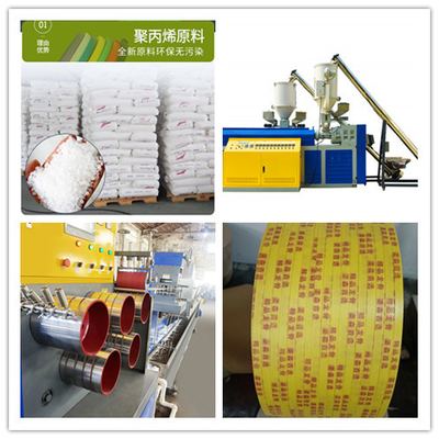Vollautomatischer PET-Kunststoff-Stahlgurt PET-Kunststoff-Gurt Polyester-Packing-Gurt Gurt Starke Oxidationsbeständigkeit