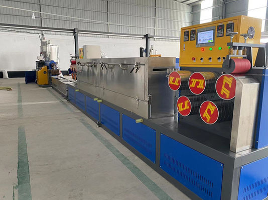 PP-Verpackungsgürtel-Ausrüstung, angepasste PP-Gürtel-Extrusions-Produktionslinie, GUGAO-Motor 37KW,PP-Gürtel-Produktionslinie