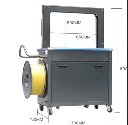 Automatische Spannmaschine Schreibtischspannmaschine Kartonspannmaschine Stabile Struktur für PP-Verpackungsteppich