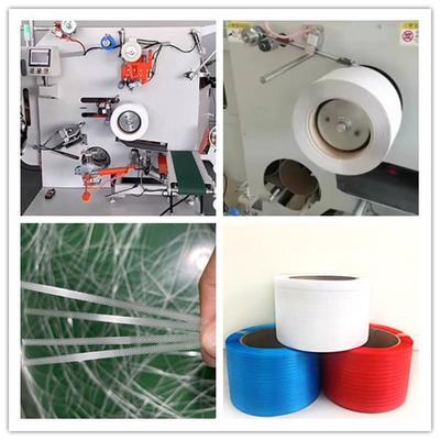 Kunststoffmaschinen Hochgeschwindigkeits-PP-Strapper-Maschine PP-Strapper-Produktionslinie mit 5-19 mm Breite