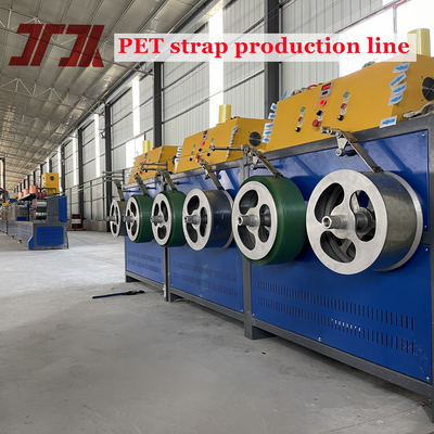 Effizienz PET-Streifenherstellungsmaschine zur Herstellung von PET-Streifen aus 100% Flaschenflocken