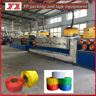 Hohe Festigkeit und hohe Spannung PP-Gurt-Packing-Gürtel automatische Wicklung und Extrusions-Ausrüstung 6000KGS/24h