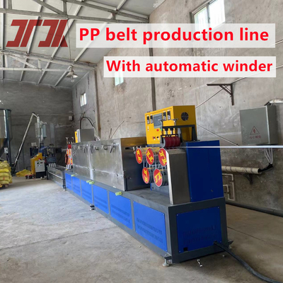 Schneider Electrical PP Strap Band Extrusionslinie mit automatischem und manuellem Winder