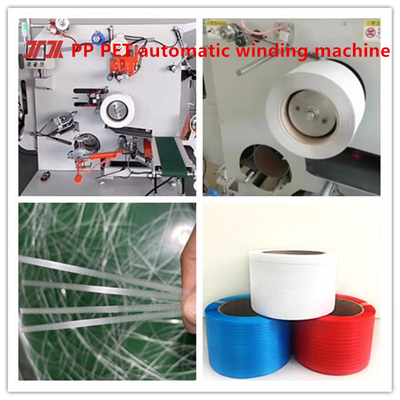 Erweiterte PP-Gürtelmachmaschine mit 37 kW Gugao-Motor und Doppelstation Winder