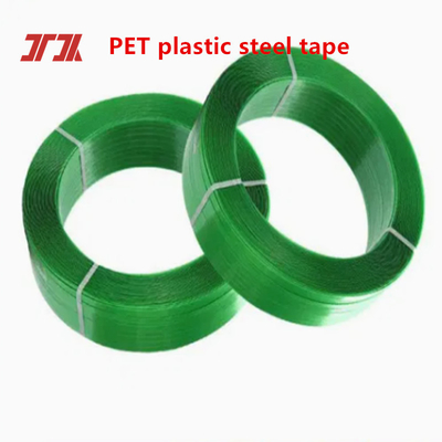 Hochtemperatur- und UV-beständiges PET-Verpackungsteppich Breite 9-32 mm Zugkraft 200-1500 kg