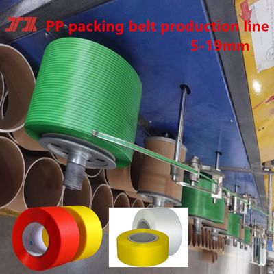 Hochwertige PP-Gurtgeräte, Produktionslinie für PP-Gurt, Breite 5-19 mm, Spannung 100-300 kg
