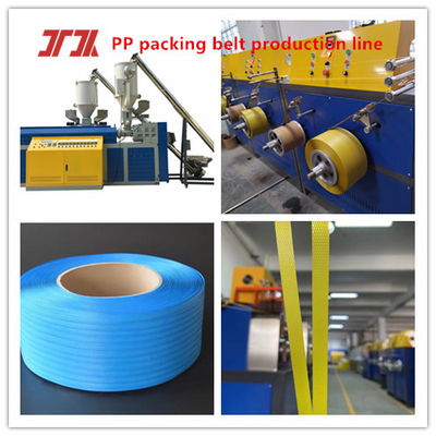 Automatische Spannbandmaschine PP-Spannbandmaschine Kunststoffmaschinen PP-Spannband Extruder für PLC-Steuerung
