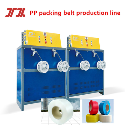 High-End-Plastikmaschinen PP-Streifen-Produktionslinie Servo-Walling-Maschine mit einer Breite von 5-19 mm