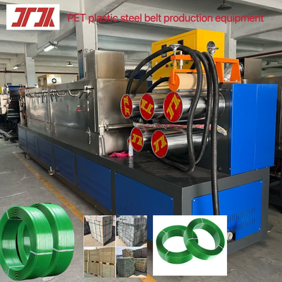 Kunststoffmaschinen PET-Produktionslinie für Kunststoff-Stahl-Strapper mit Servomotor