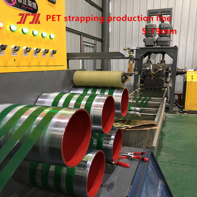 Kunststoffmaschinen PET-Produktionslinie für Kunststoff-Stahl-Streifen mit einer Breite von 9-32 mm