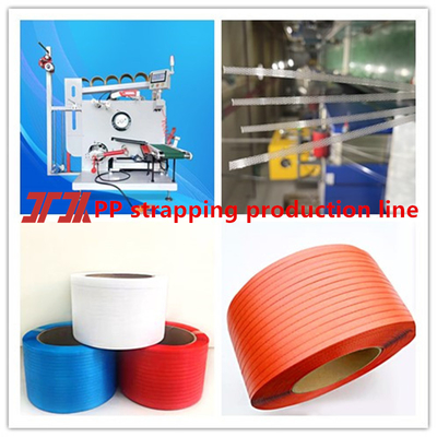 Lieferung von Kunststoffmaschinen PP-Strapper-Produktionslinie Automatische Wickelmaschine SKD-11