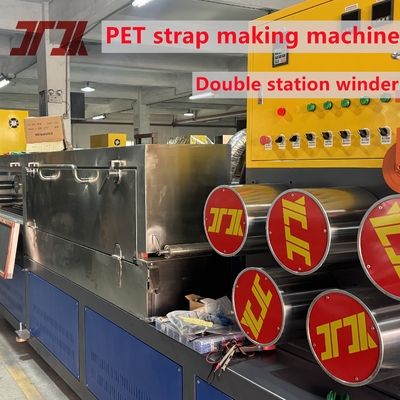 Doppelstation Winder 100% recycelte Produktion Maschine mit guten flexiblen Riemen