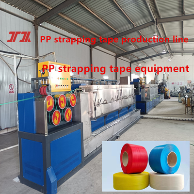 Ausrüstung für PP-Streifen PP-Plastik-Streifen Ausrüstung für PP-Streifen Produktionslinie PP-Extruder-PLC-Steuerungssystem
