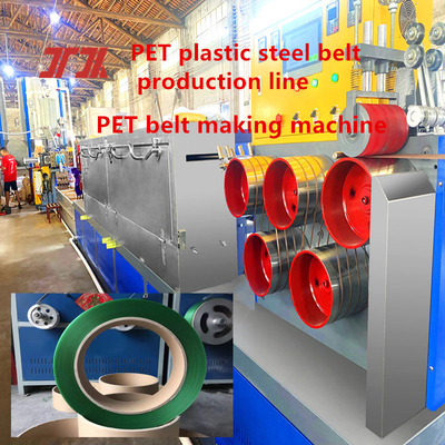 Produktionslinie für Kunststoff-Extruder und PET-Strap-Einrichtungen aus Kunststoff aus Stahl für energieeffiziente und umweltfreundliche Öfen