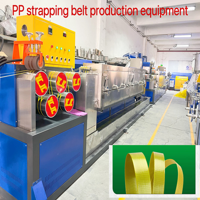 Verpackungsmaschinen für Kunststoffextruder PP Extruder PP Strapping Produktionslinie für 5-19 mm Breite