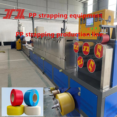 Verpackungsmaschinen für Kunststoffextruder PP Extruder PP Strapping Produktionslinie für 5-19 mm Breite
