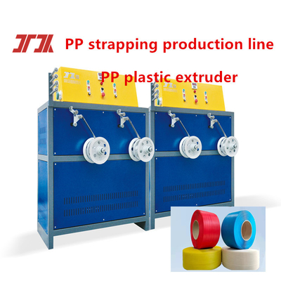 Maschinen für die Extrusion von Kunststoffen PP-Strapgeräte PP-Strapgeräte Produktionslinie für die Geschwindigkeit von 200-300 m/min