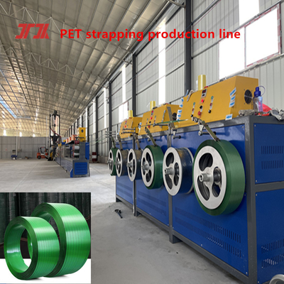 Hochwertige intelligente PET-Plastik-Stahl-Gurt-Extruder mit PET-Gurt-Ausrüstung mit einer Breite von 9-32 mm