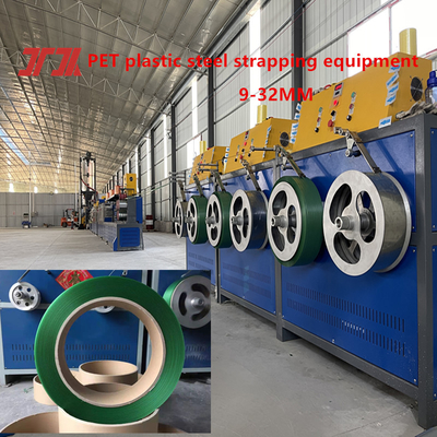 Hochwertige intelligente PET-Plastik-Stahl-Gurt-Extruder mit PET-Gurt-Ausrüstung mit einer Breite von 9-32 mm