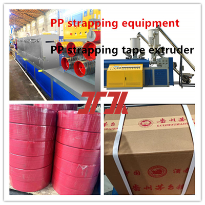 Fabrikproduktion von PP-Gurtgeräten PP-Gurt-Produktionslinie PP-Extruder für 2-12 PP-Gurt