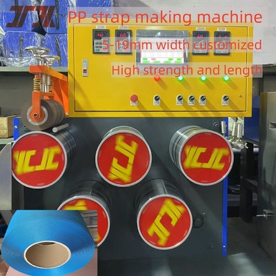 Automatische Verpackungsgürtelherstellung mit PLC-System