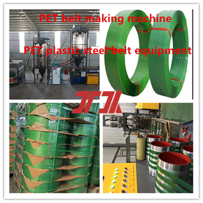 Zuverlässige 9-25mm Pet Plastic Produktionslinie Pet Plastic Stahl Gürtel Ausrüstung mit automatischem Bildschirmwechsel