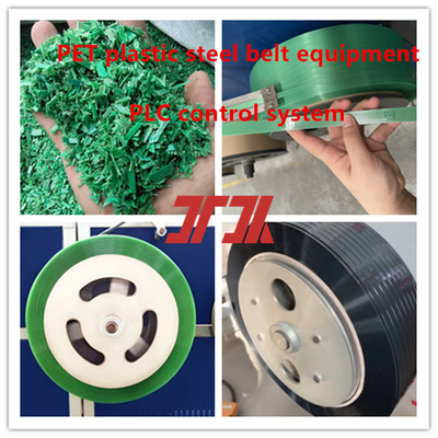 Zuverlässige 9-25mm Pet Plastic Produktionslinie Pet Plastic Stahl Gürtel Ausrüstung mit automatischem Bildschirmwechsel