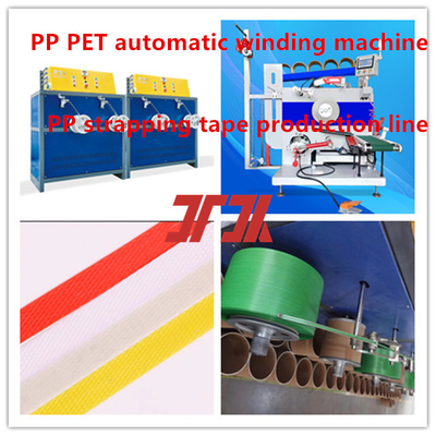 Kunststoffmaschinen PP PET Automatische Wickelmaschine Automatische Wickelmaschine PLC Touchscreen-Panel
