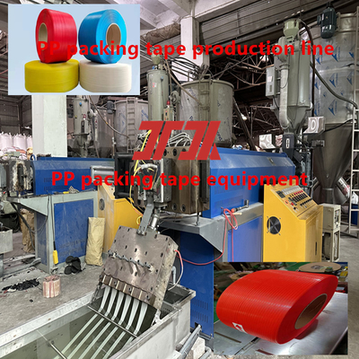 5-19 mm Einzelschraub-PP-Gurtgeräte PP-Extruder für PLC-Steuerungssystem und einfach zu bedienen