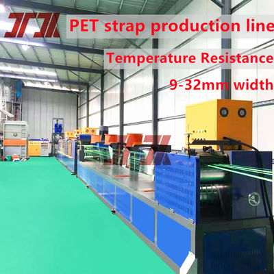 Grünes geprägtes PET-Polyester-Umreifungsband