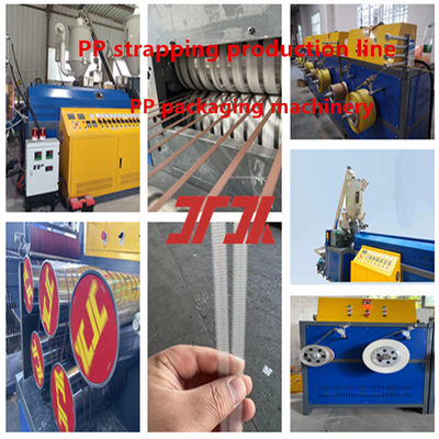 Hochgeschwindigkeits-Extruder mit 5-19 mm PP-Strapband, PP-Strapbandgeräte mit Servo-Windemaschine