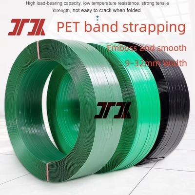 9-32mm Bandbreite Kunststoff Pet-Band CE Verpackung Gürtel Hersteller mit starker Spannung Gebrauch Schwere Fracht Verpackung