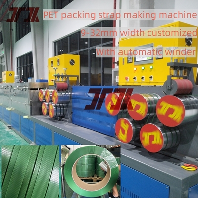 480-500 kg/h Kapazität PET-Streifen 4 Ausgangs-Extrusionsmaschine mit chemischen Faserfiltern 3,5 m2 Filtrationsfläche
