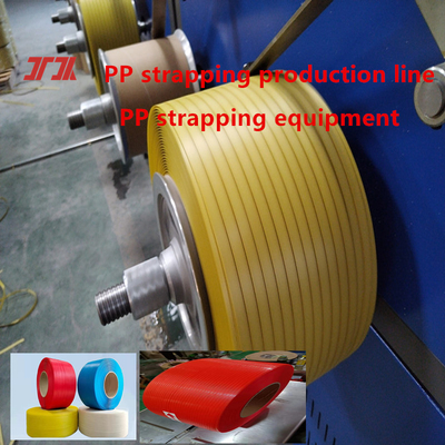 Vollautomatischer Winder 5-19mm Personalisierte PP-Gürtelmachmaschine Verwendung für Kartonholz Verpackung Druck Logo