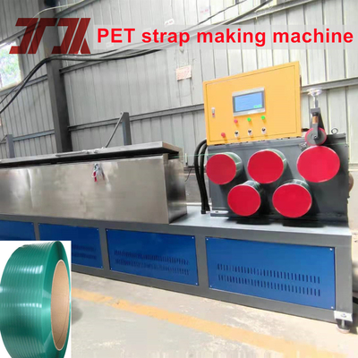 9-32mm angepasste Haustierbandmaschine mit doppelter Ausgabe mit automatischem Winder und 350-850 kg Stärke