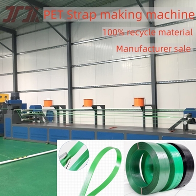 9-32mm angepasste PET-Gürtelmachmaschine verwendet recyceltes Material mit halbautomatischem Winder