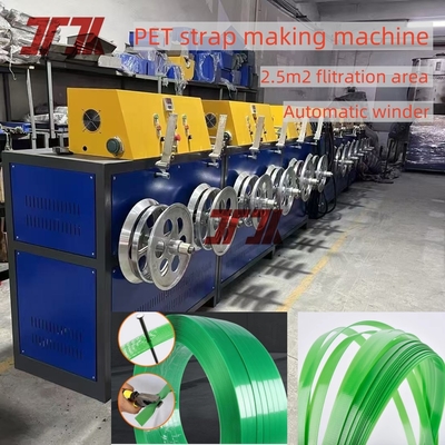 9-32 mm Breite PET-Produktionsmaschine mit 3 Gürteln mit großer Extrusion 400 kg/h