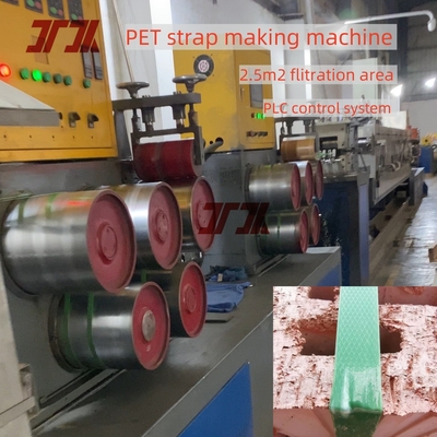350 KG/h PET-Streifenherstellungsmaschine mit Parameter-Speichersystem zur Herstellung von PET-Streifen