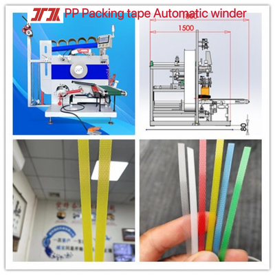 Kunststoffmaschinen kundenspezifische PP PET Automatische Wickelmaschine PP PET Strapping Draht Wickelmaschine für keine manuelle Bedienung erforderlich