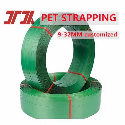 9-32 mm angepasster Polyester-PET-Palettenverpackungsgürtel für die Verpackung schwerer Güter