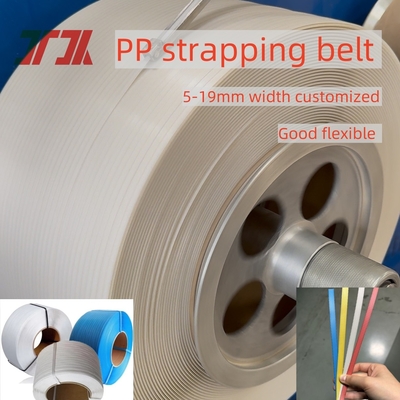 Hochspannbares PP-Gürtel zur Festlegung von Paletten Maximalfestigkeit 12 mm Pp-Gürtelband Roll für den sicheren Versand