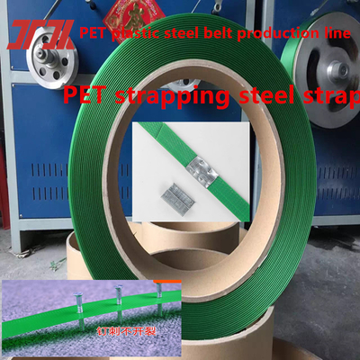 Kunststoffmaschinen PET-Streifenmachine PET-Streifenmachine PET-Streifenmachine PET-Streifen-Extrusionslinie 100-600KG/H Extrusionskapazität