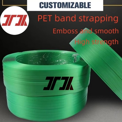 200-950 kg Spannfestigkeit PET Gürtel Gürtel Verwendung für Paletten Ziegel Verpackung mit guter Qualität