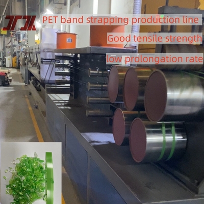 350-950 kg Spannungsfestigkeit PET Strap Extrusionslinie für die Herstellung von PET Gürtel mit SGS-Zertifizierung